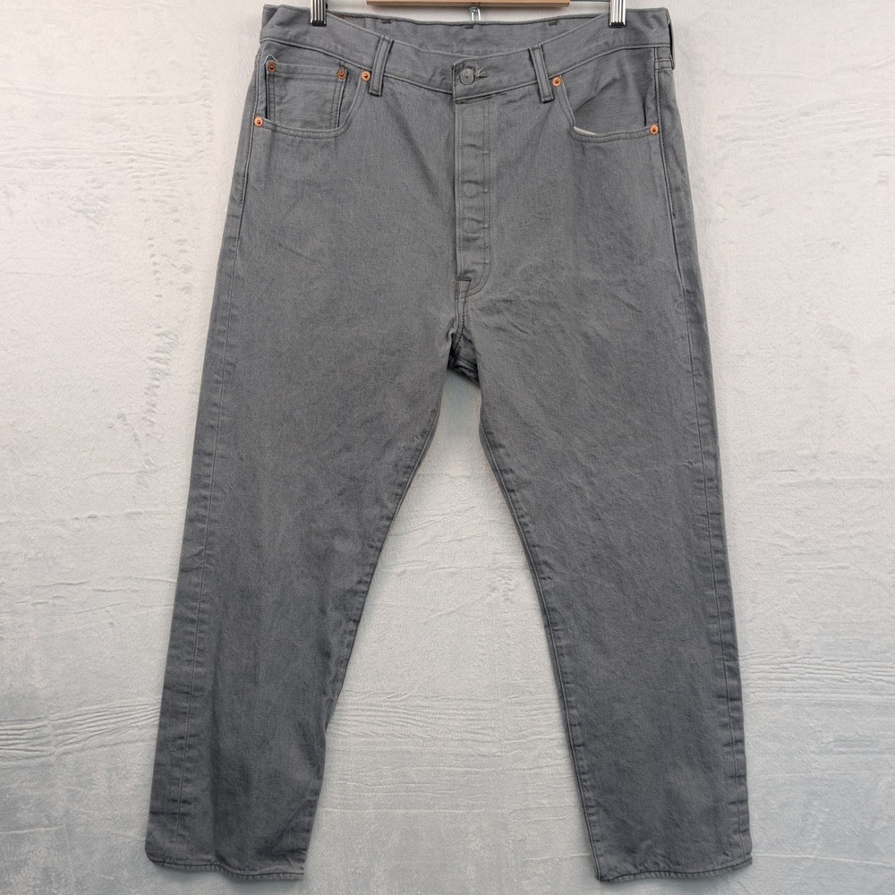 Levi's 501 XX Jeans Men's 38x32 Gray Original Fit Straight Workwear Streetwear